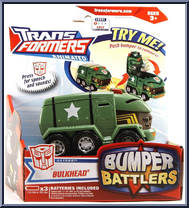 Bulkhead from Transformers - Animated - Bumper Battlers manufactured by Hasbro [Front]