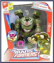 Bulkhead from Transformers - Animated - Leader Class manufactured by Hasbro [Front]