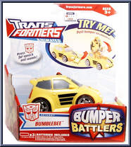Bumblebee from Transformers - Animated - Bumper Battlers manufactured by Hasbro [Front]