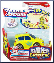Bumblebee (Sting Racer) from Transformers - Animated - Bumper Battlers manufactured by Hasbro [Front]