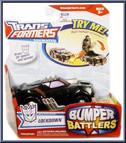 Lockdown from Transformers - Animated - Bumper Battlers manufactured by Hasbro [Front]