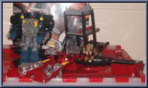 Powerlinx Optimus Prime with Corona Sparkplug from Transformers - Armada - Super Base Assortment manufactured by Hasbro [Loose]