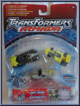 Race Team from Transformers - Armada - Mini-Con Teams manufactured by Hasbro [Front]