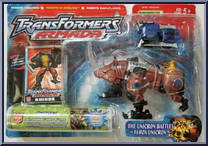 Rhinox with Armorhide from Transformers - Armada - Supercon Assortment manufactured by Hasbro [Front]