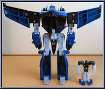 Thundercracker with Zapmaster from Transformers - Armada - Maxcon Assortment manufactured by Hasbro [Loose]