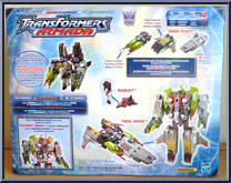 Tidalwave with Ramjet from Transformers - Armada - Gigacon Assortment manufactured by Hasbro [Back]