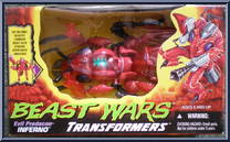 Inferno from Transformers - Beast Wars - Mega Transformers manufactured by Hasbro [Front]