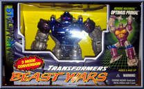 Optimus Primal from Transformers - Beast Wars - Transmetals - Mega manufactured by Hasbro [Front]