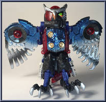 Prowl from Transformers - Beast Wars - Transmetals 2 - Deluxe manufactured by Hasbro [Robot Mode]