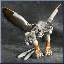 Silverbolt from Transformers - Beast Wars - Fuzors manufactured by Hasbro [Robot Mode]