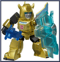 Bumblebee (Fully Armed) (1/144) from Transformers - Defender Version 02 - The Overthrow manufactured by Blokees [Loose]