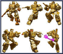 Golden Lagoon - Defence from Transformers - X Yearly Version manufactured by Blokees [Loose]