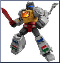 Grimlock (Robot Mode) (6/36) from Transformers - Shining Version 02 - Shining 1985 manufactured by Blokees [Loose]