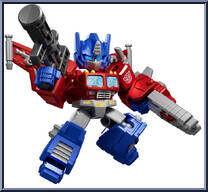 Optimus Prime 100% Firepower (1/144) Action Figure