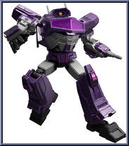 Shockwave (Metallic) (1/9) from Transformers - Galaxy Version 07 - One Wave 2 manufactured by Blokees [Loose]