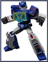 Soundwave (1/9) from Transformers - Galaxy Version 07 - One Wave 2 manufactured by Blokees [Loose]