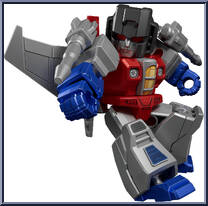 Special Galaxy Type Starscream (5/144) from Transformers - Defender Version 02 - The Overthrow manufactured by Blokees [Loose]