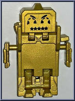 Transformers Botbots Winner's Circle Goldpin Baller Transformers Botbots Winner's Circle Goldpin Baller