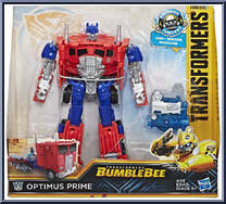 Optimus Prime from Transformers - Bumblebee - Nitro Series manufactured by Hasbro [Front]