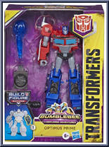 Optimus Prime from Transformers - Bumblebee Cyberverse Adventures - Deluxe Class manufactured by Hasbro [Front]