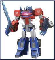 Optimus Prime from Transformers - Bumblebee Cyberverse Adventures - Roll N' Change manufactured by Hasbro [Loose]
