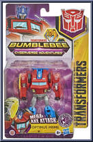 Optimus Prime from Transformers - Bumblebee Cyberverse Adventures - Warrior Class manufactured by Hasbro [Front]
