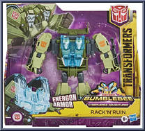 Rack'N'Ruin from Transformers - Bumblebee Cyberverse Adventures - Ultra Class manufactured by Hasbro [Front]