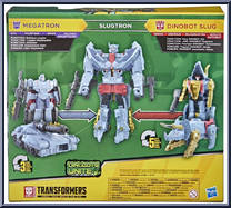 Slugtron from Transformers - Bumblebee Cyberverse Adventures - Combiners manufactured by Hasbro [Back]