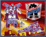 Alpha Trion with Beta Maxx & Weirdwolf from Transformers - Classics - Exclusives - Botcon manufactured by Hasbro [Front]