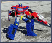 Optimus Prime from Transformers - Classics - Voyager Class manufactured by Hasbro [Dr Nightmare''s Collection]