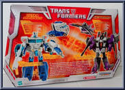Ultra Magnus vs. Skywarp from Transformers - Classics - Battle Packs manufactured by Hasbro [Back]