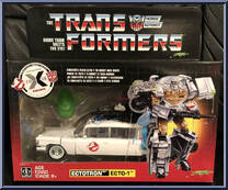Ectotron / Ecto-1 from Transformers - Collaborative - Ghostbusters manufactured by Hasbro [Front]