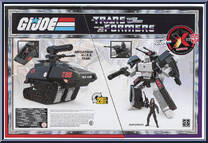 Megatron H.I.S.S. Tank / Baroness from Transformers - Collaborative - G.I. Joe manufactured by Hasbro [Back]