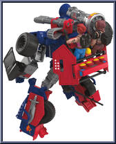 Soundwave Dreadnok / Thunder Machine from Transformers - Collaborative - G.I. Joe manufactured by Hasbro [Loose]