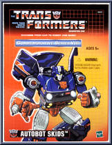 Skids from Transformers - Commemorative - Series  8 manufactured by Hasbro [Front]