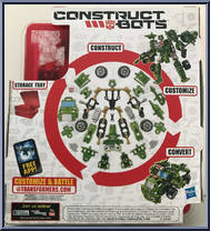 Hound from Transformers - Construct-Bots - Elite manufactured by Hasbro [Back]