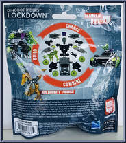 Lockdown from Transformers - Construct-Bots - Dinobot Riders manufactured by Hasbro [Back]