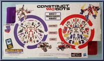 Optimus Prime / Megatron from Transformers - Construct-Bots - Ultimate manufactured by Hasbro [Back]