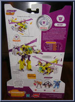 Buzzsaw from Transformers - Cybertron - Deluxe Class manufactured by Hasbro [Back]