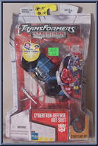 Cybertron Defense Hot Shot from Transformers - Cybertron - Deluxe Class manufactured by Hasbro [Front]