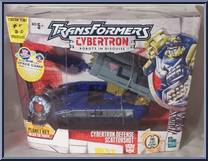 Cybertron Defense Scattorshot from Transformers - Cybertron - Voyager Class manufactured by Hasbro [Front]