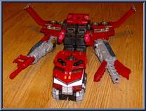 Galaxy Force Optimus Prime from Transformers - Cybertron - Leader Class manufactured by Hasbro [Loose]