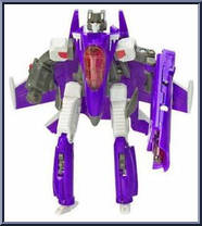 Skywarp from Transformers - Cybertron - Deluxe Class manufactured by Hasbro [Loose]