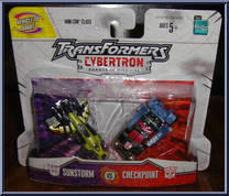 Sunstorm vs Checkpoint Action Figure