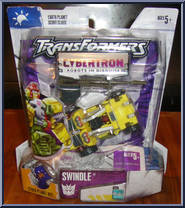 Swindle from Transformers - Cybertron - Scout Class manufactured by Hasbro [Front]