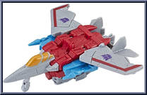 Starscream from Transformers - Cyberverse - Warrior Class manufactured by Hasbro [Loose]