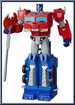 Optimus Prime from Transformers - Cyberverse - Battle for Cybertron - Ultimate Class manufactured by Hasbro [Loose]