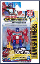 Optimus Prime from Transformers - Cyberverse - Power of the Spark - Scout Class manufactured by Hasbro [Front]