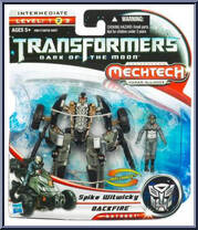 Spike Witwicky / Backfire from Transformers - Dark of the Moon - Mechtech Human Alliance manufactured by Hasbro [Front]