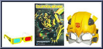 Bumblebee from Transformers - Dark of the Moon - Robo Power Cinemask 3D Glasses manufactured by Hasbro [Loose]